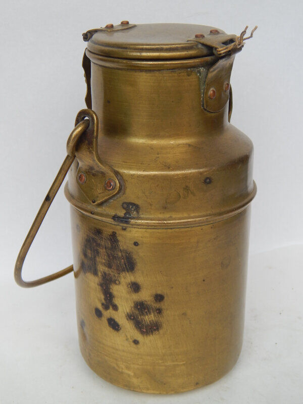Pot à lait ancien laiton Inde Selency