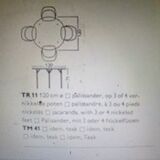 Round dining table model tm41 for Pastoe, 1960s
