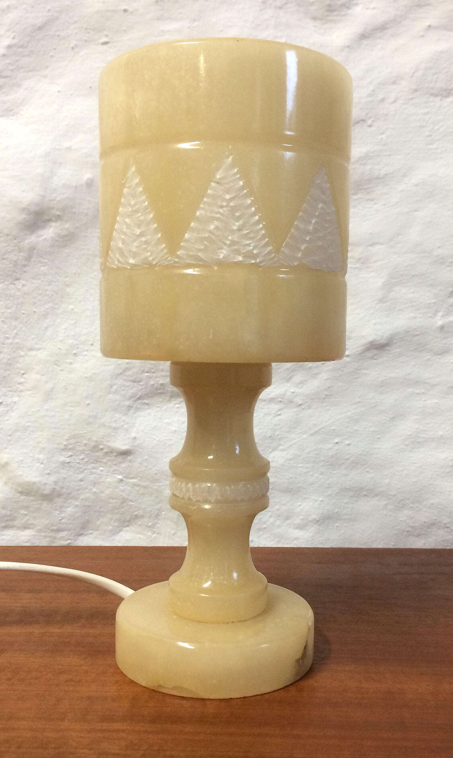 Alabaster lamp
