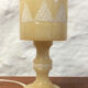 Lampe en albâtre
