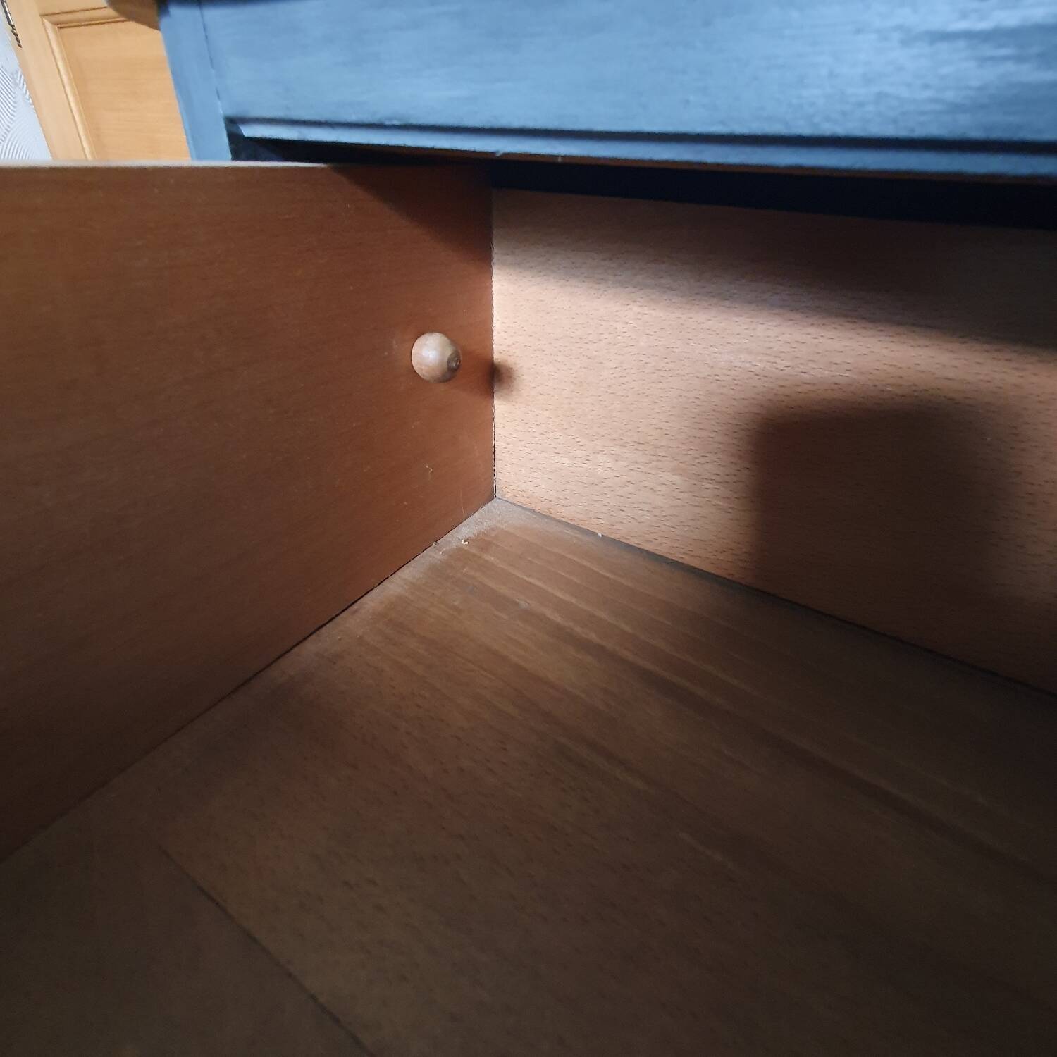 Chest of drawers with marble top