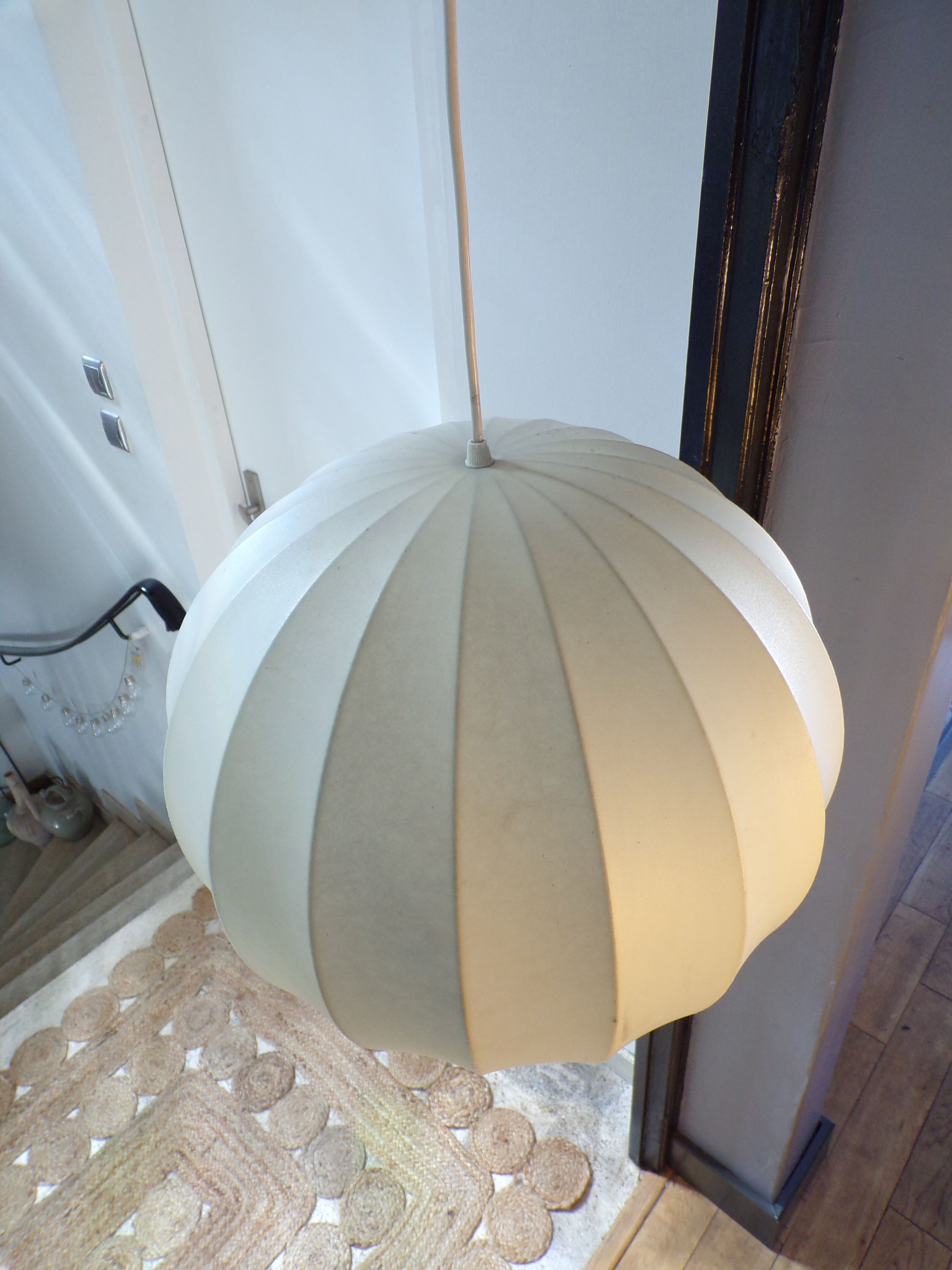 Suspension lamp cocoon Goldkant leuchten