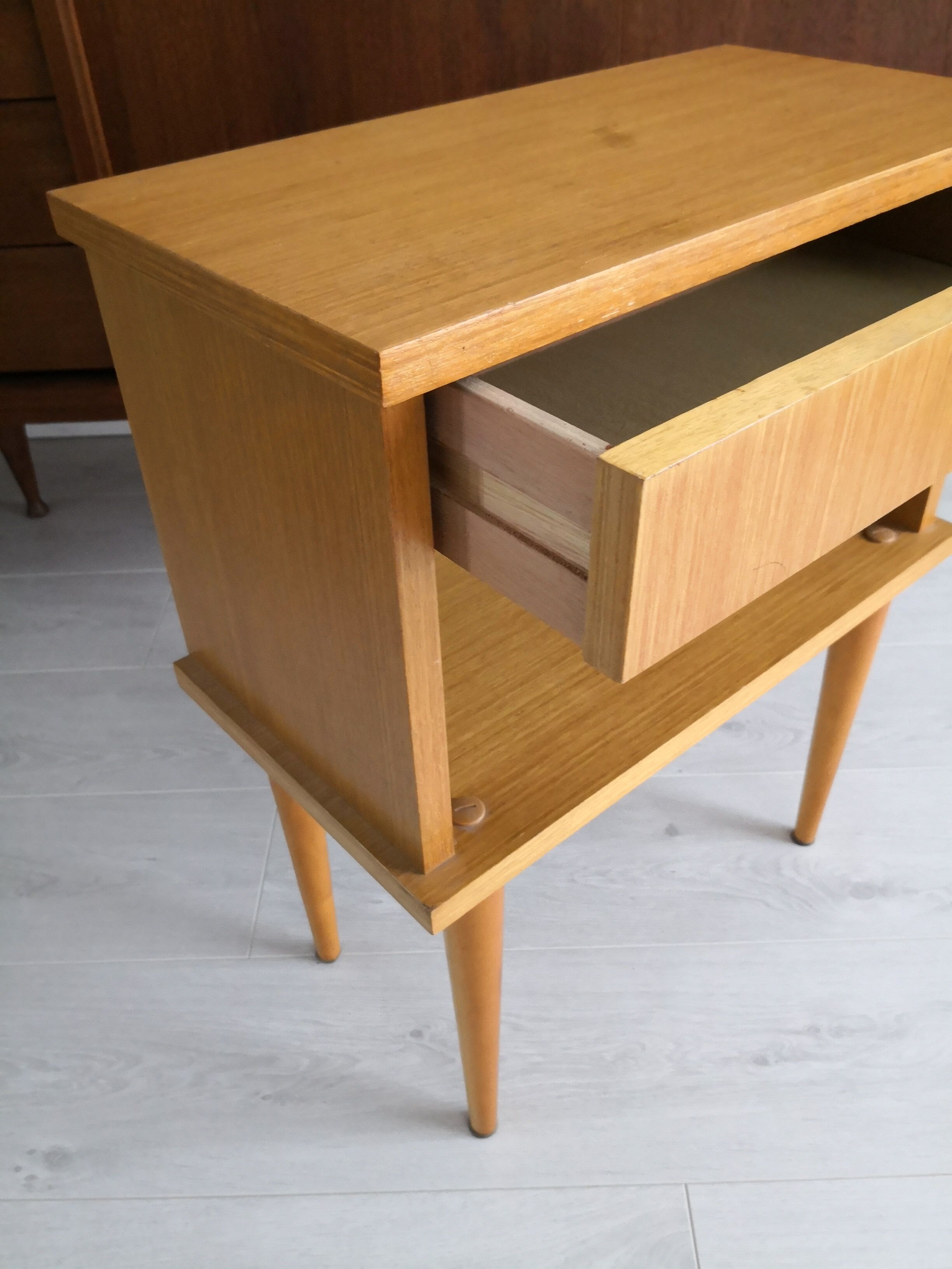 60s bedside table