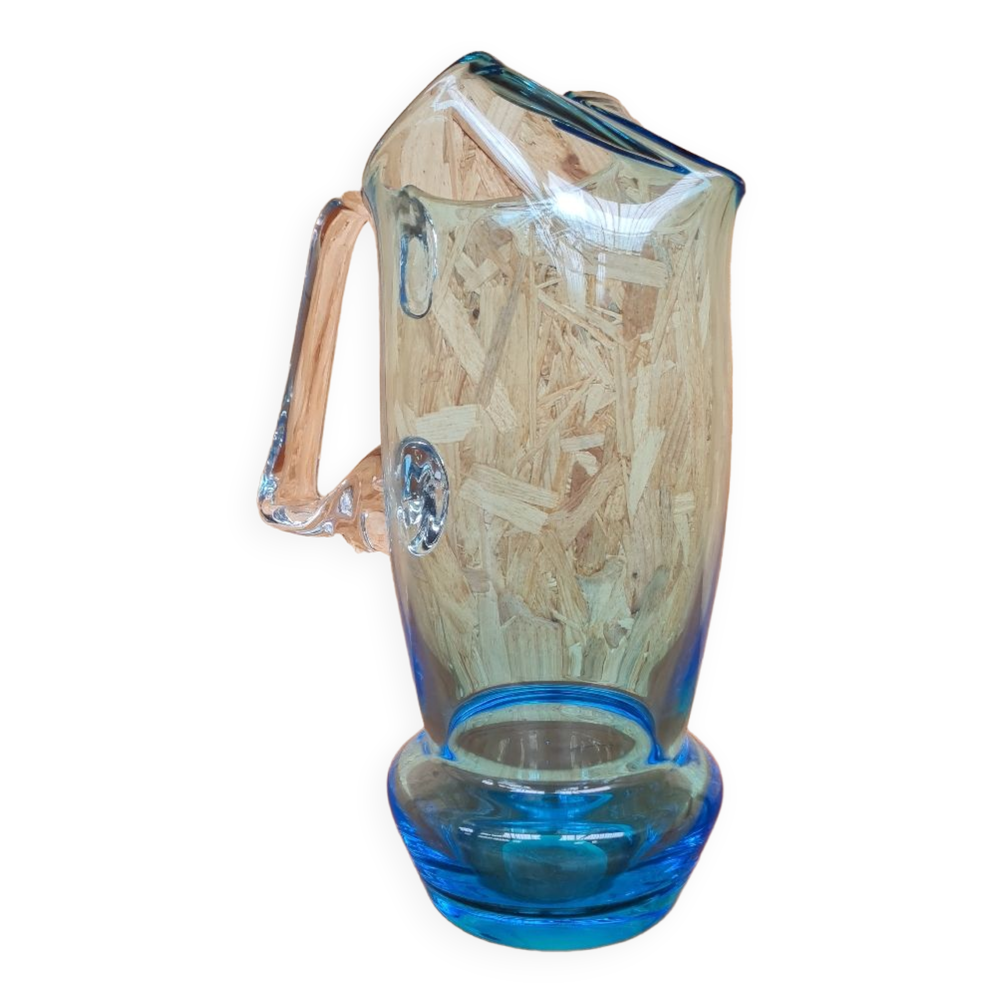 Blown glass decanter