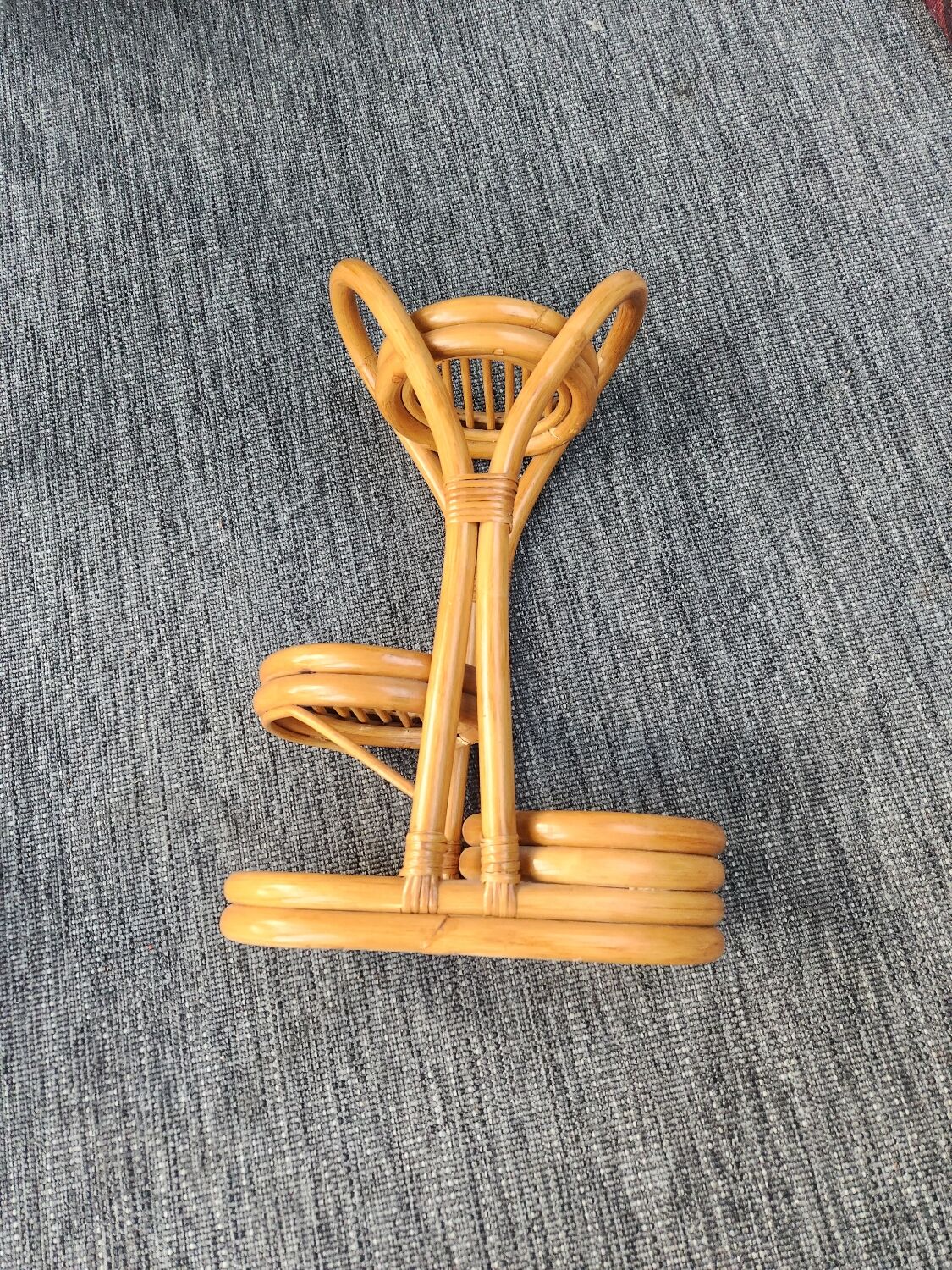 Vintage bamboo plant support