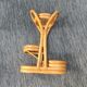 Vintage bamboo plant support