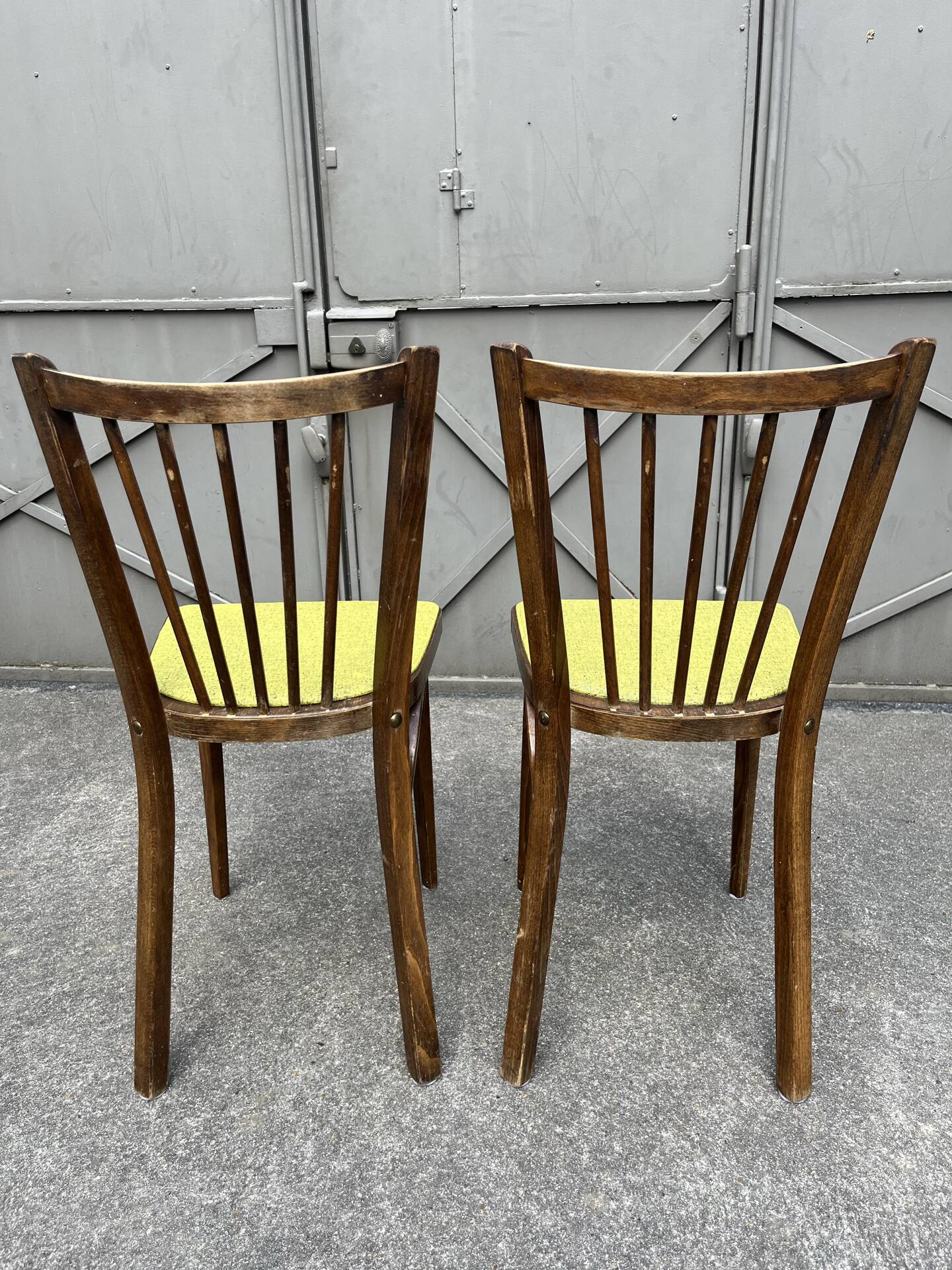 2 Baumann chairs