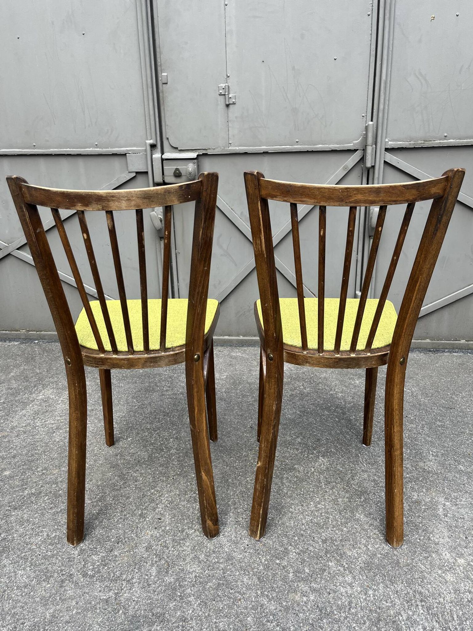 2 Baumann chairs