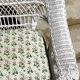 Vintage rattan kids armchair