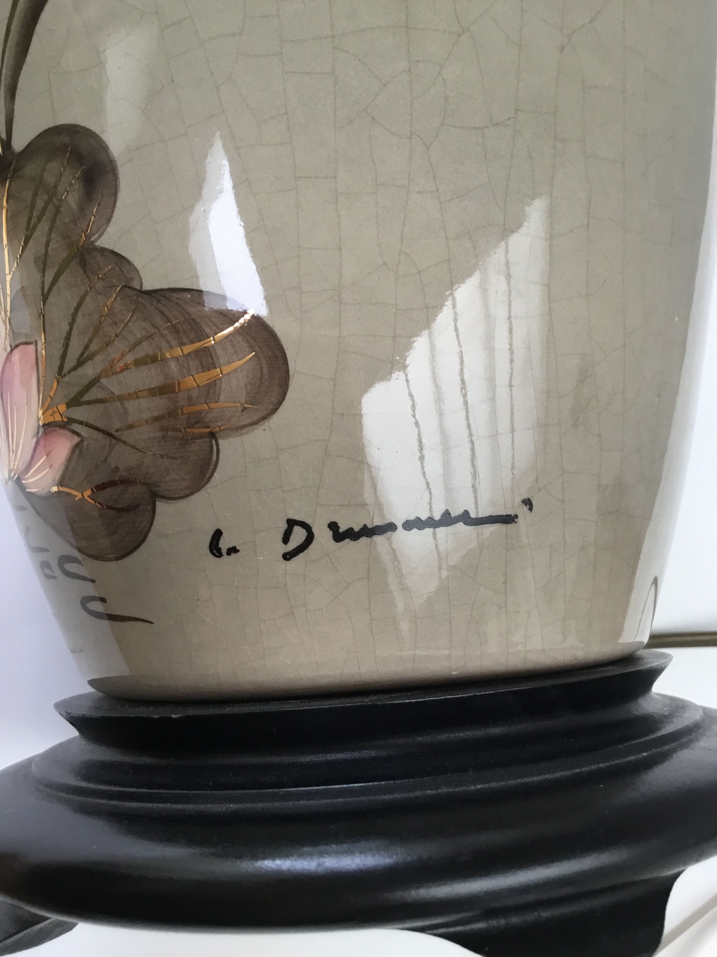 Pied de lampe Louis Drimmer