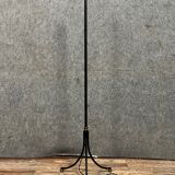 Vintage floor lamp foot in lacquered iron circa 1950