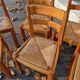 Lot 6 chaises vintage