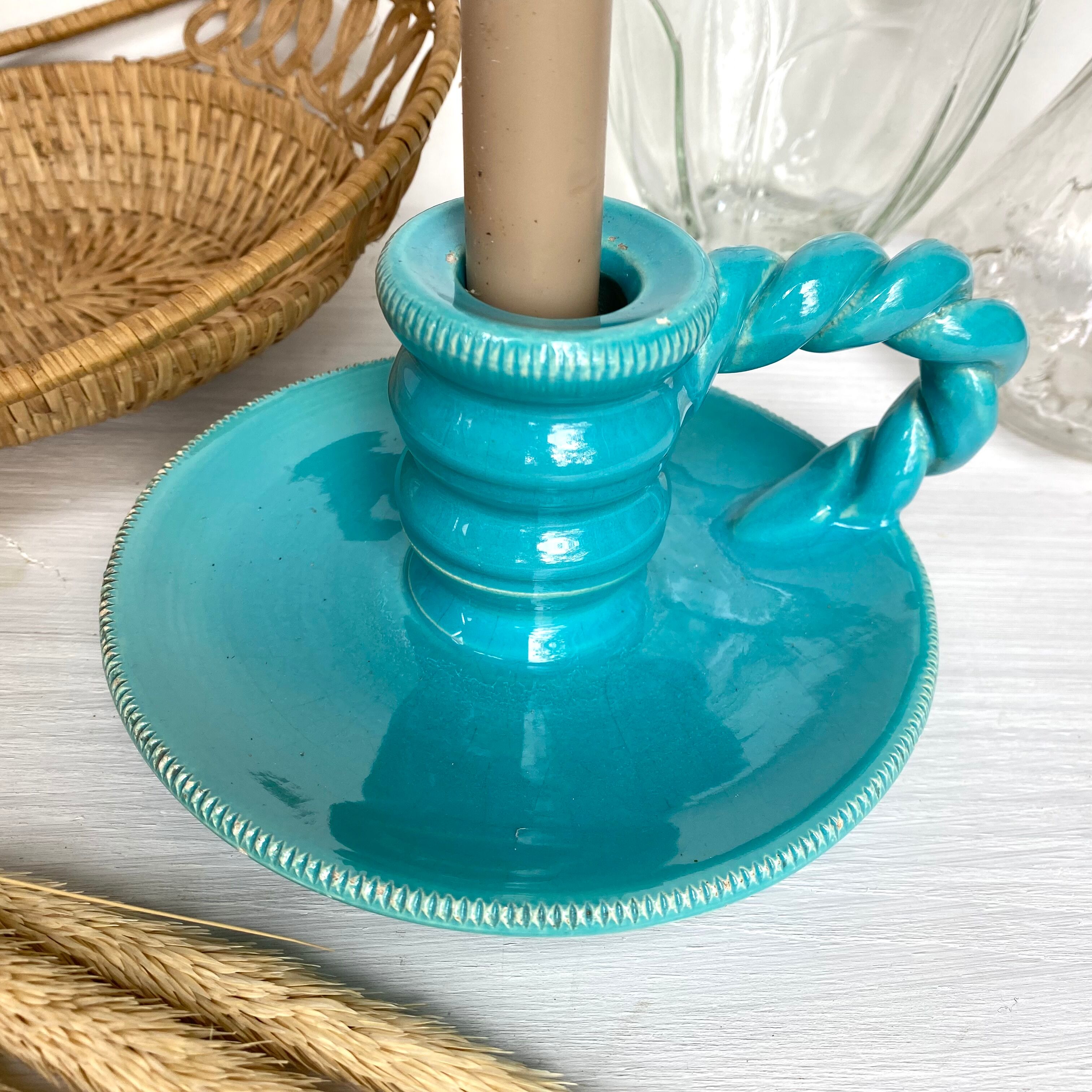 Vintage candle holder from the 50s