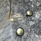 Vintage wall-mounted coat rack