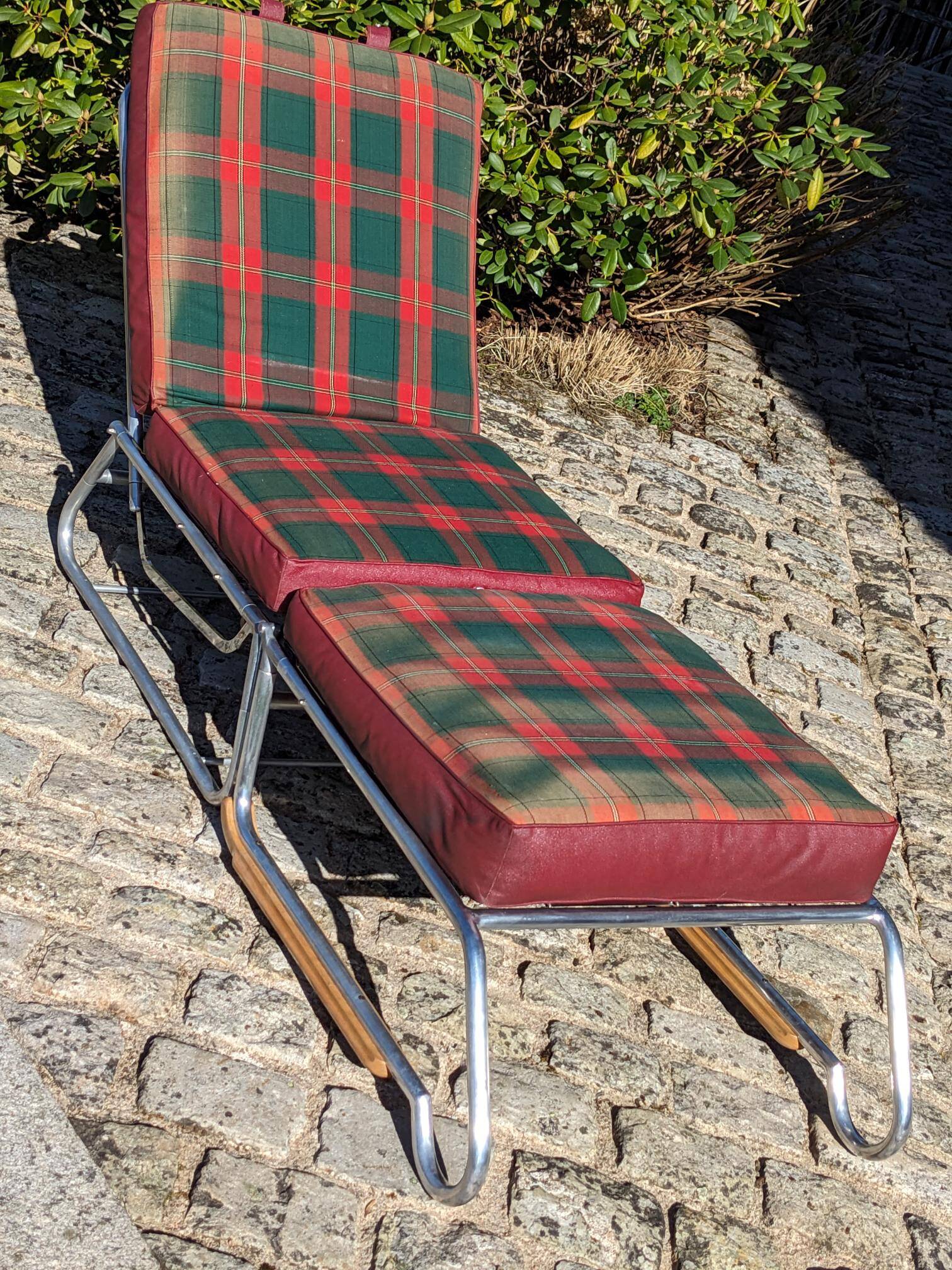 Modernist armchair by F. CARUELLE