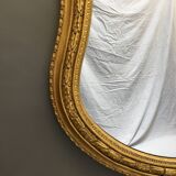 C19th large gilt mirror