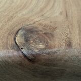 Vintage solid elm tripod stool 1960