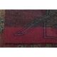 1970s Vintage Turkish Handmade Wool & Cotton Pink Runner Rug 76x344