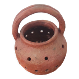 Terracotta pot / chestnut grill
