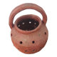 Terracotta pot / chestnut grill