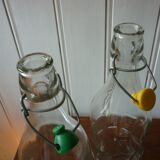 Bouteilles de soda en verre