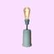 Lampe de table danoise Lene Bjerre vintage design light | retro designer lighting du danemark