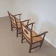 Monastery / medallion / webbing arm chairs / 1930s