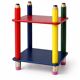 Post-modern table "Crayons de couleur" by Pierre Sala, design France