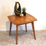 Scandinavian-style vintage wooden coffee table