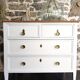 Redesigned wooden chest of drawers