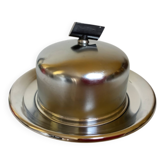 Old bell-shaped butter dish Demeyere Belgium