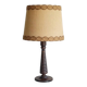 Lampe en bois tourné 1960