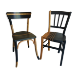 Paire de chaises bistrot