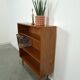 Noten fineer boekenkast LP kast met legplanken nr. 2