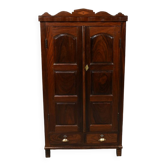 Armoire à épices de Pondichery, en teck et palissandre – 1900