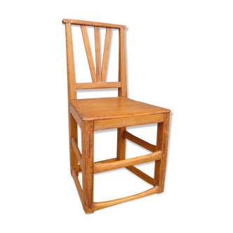 Rustic farm chair