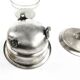 Eclectic caviar server, silver-plated brass, Henneberg Brothers, Poland, 19th century