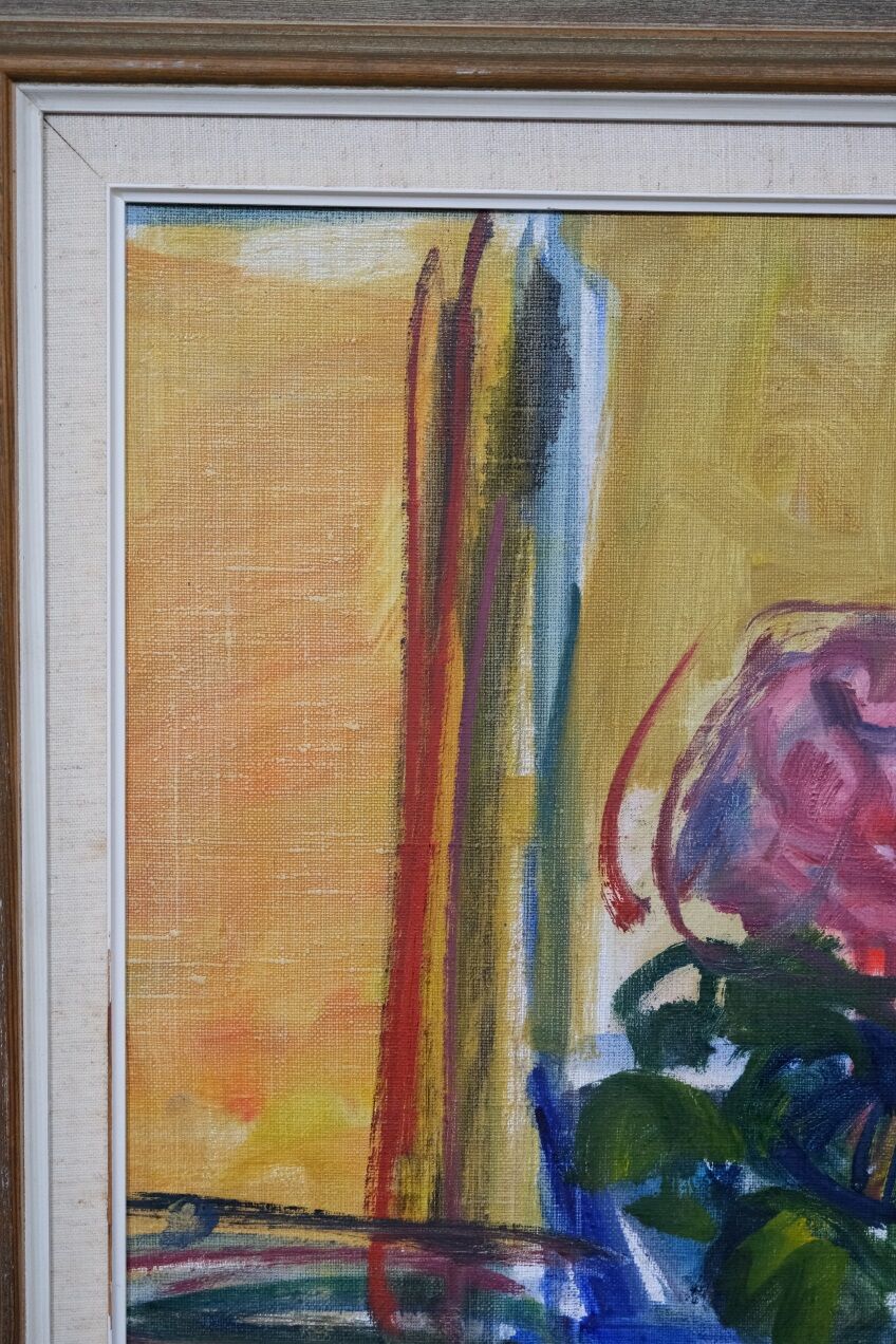 Arthur Yngve Nilsson, Swedish Modern Painting, 1960s, Oil on Canvas