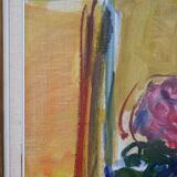 Arthur Yngve Nilsson, Swedish Modern Painting, 1960s, Oil on Canvas