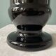 Black glazed ceramic vase, La Croix d'Ossau