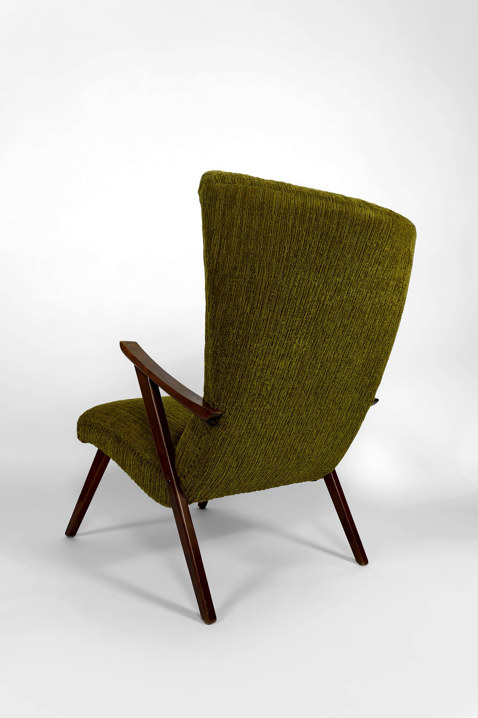 Wingback armchair, Modernist design 1960s – Rare original piece