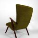 Wingback armchair, Modernist design 1960s – Rare original piece