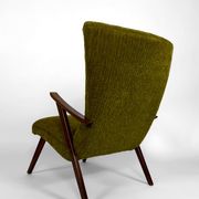 Wingback armchair, Modernist design 1960s – Rare original piece