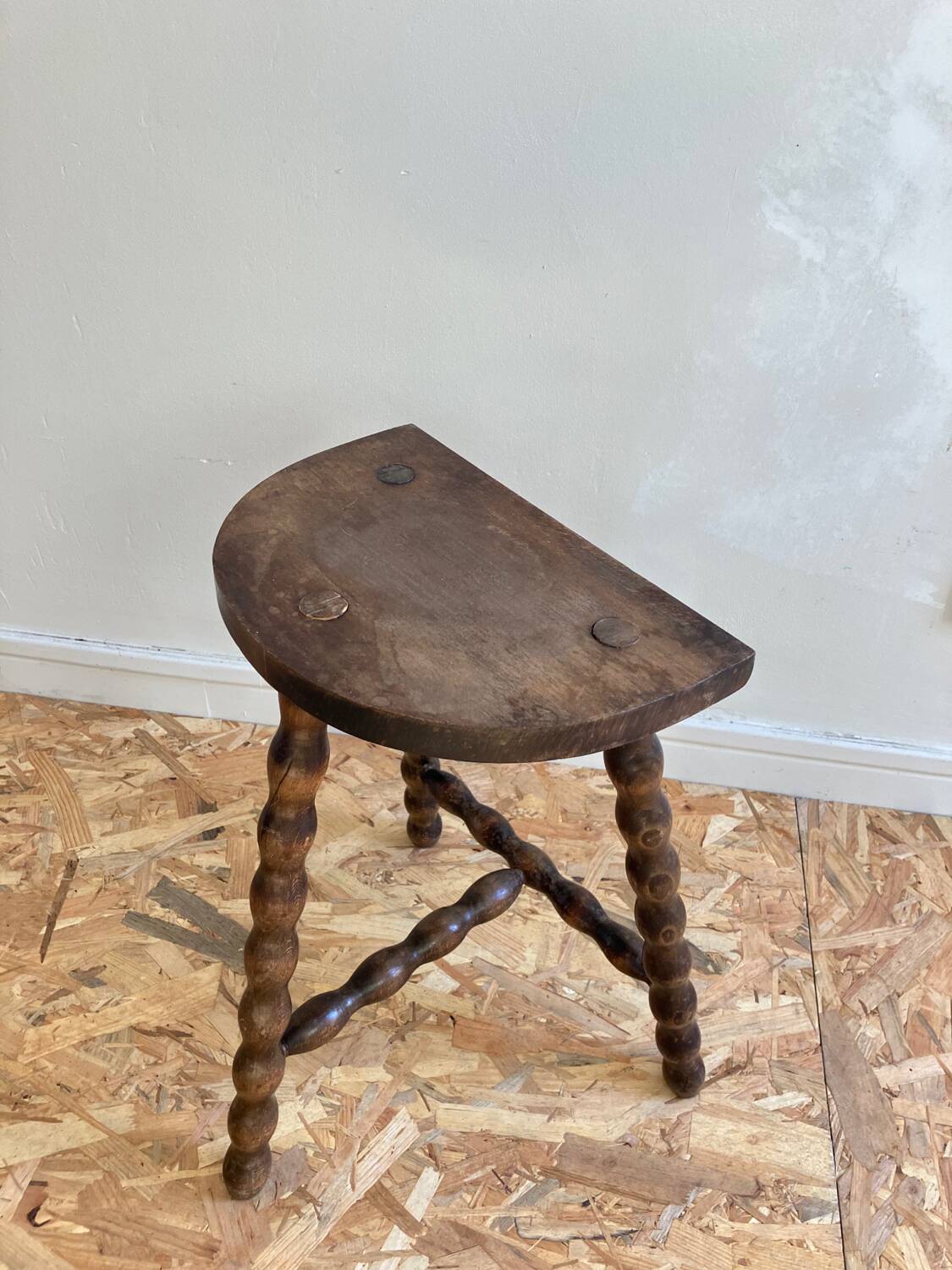 Vintage tripod stool