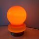 Orange table lamp 70s