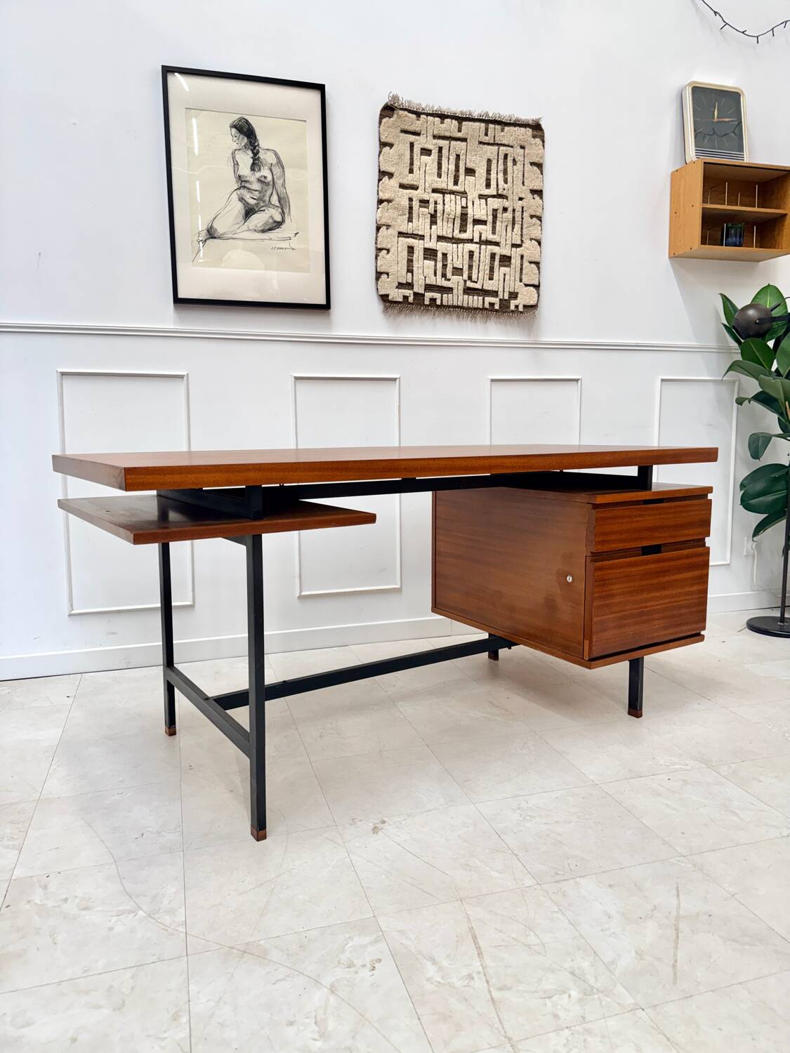Vintage modernist desk