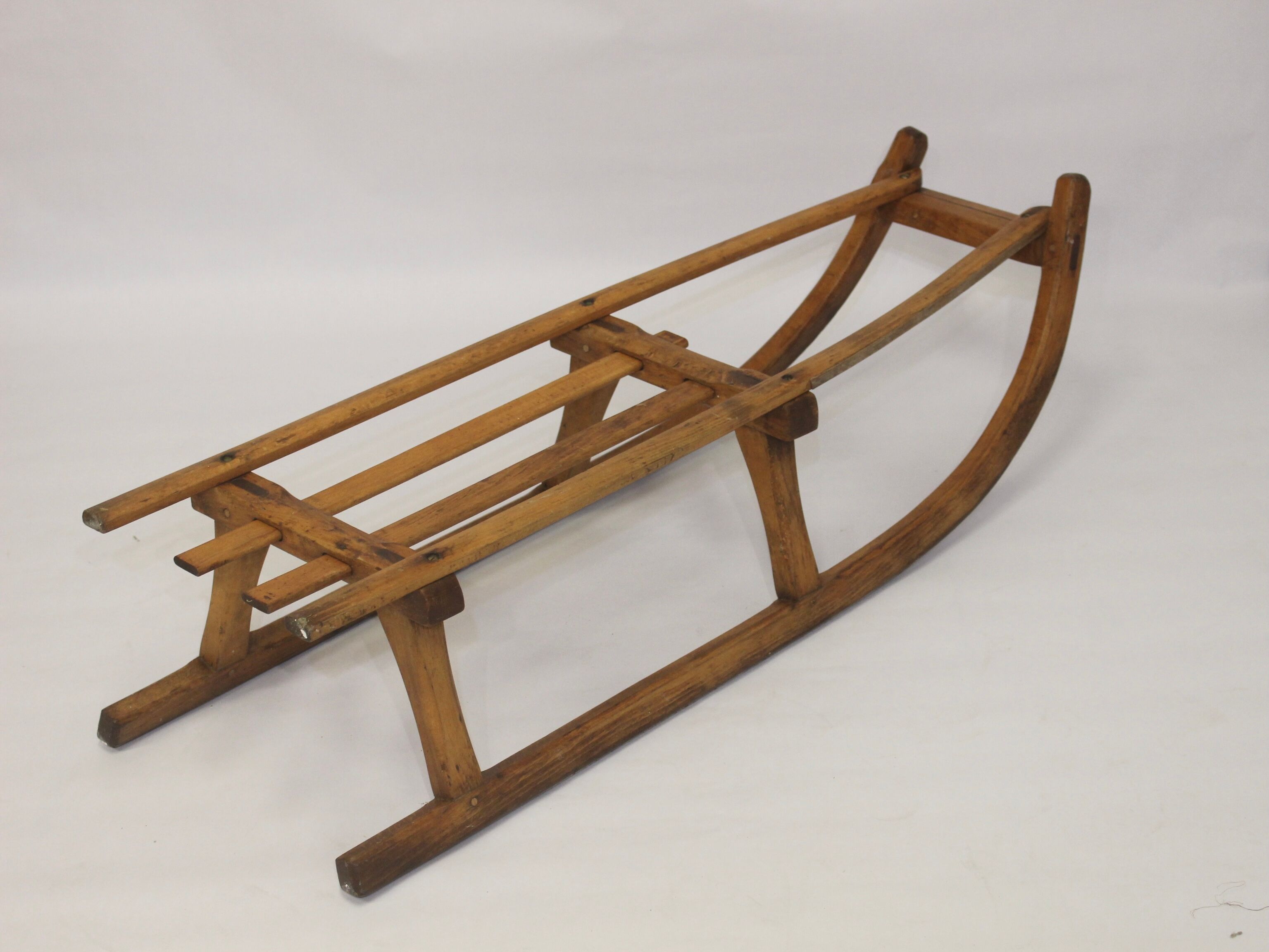 Vintage wooden sledge
