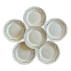 Christmas dinner plates from 1920 by Emile Bourgeois, Drouot Paris
