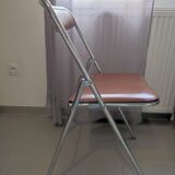 Chaise pliante souvignet vintage