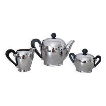 Service à café - thé collection bombé en inox 18/10, Alfra Alessi